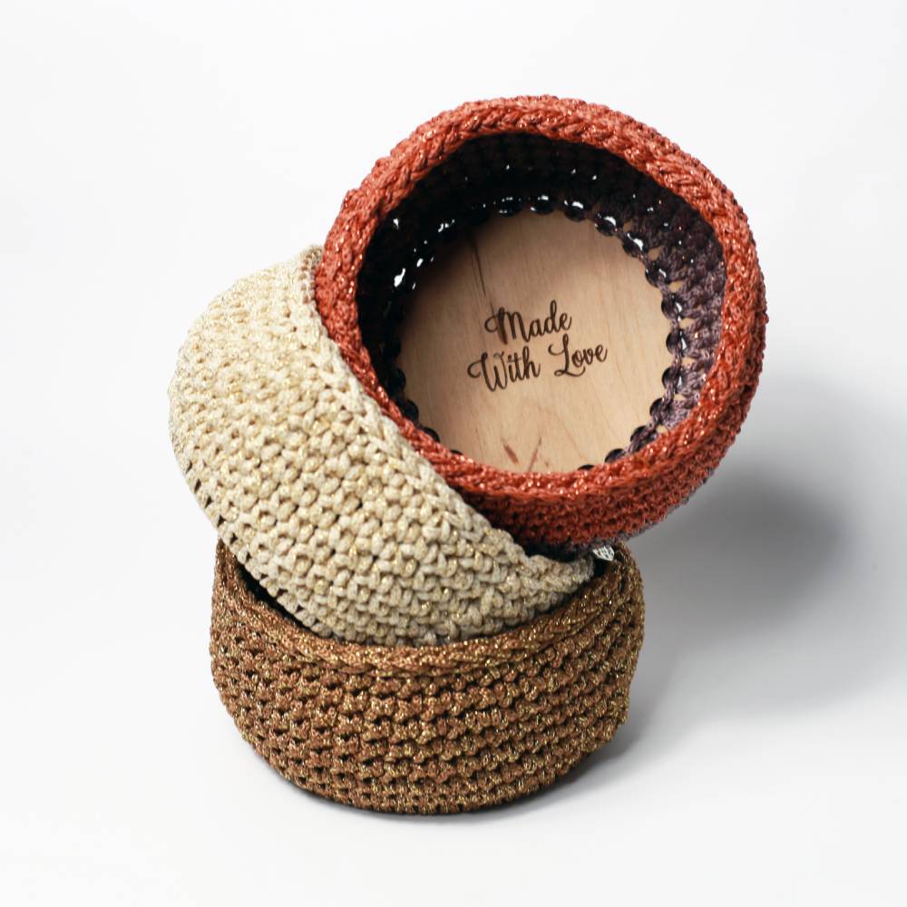 Σετ Χειροποίητων Καλαθιών “Earth Harmony”