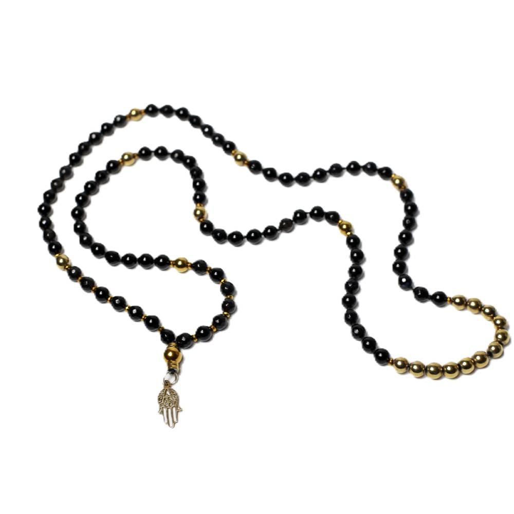 Mala Όνυχας με Αιματίτη και Hamsa