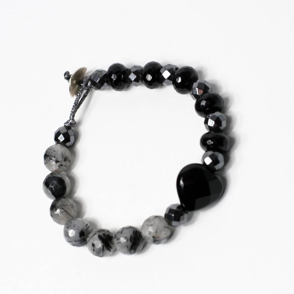 "Shadow & Light Harmony Bracelet"